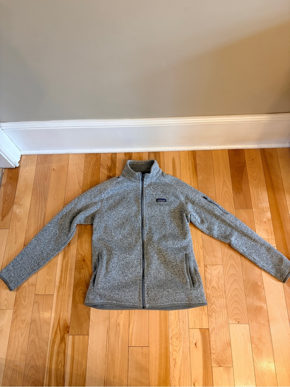 Patagonia Better Sweater Gray Full-Zip Fleece Jacket